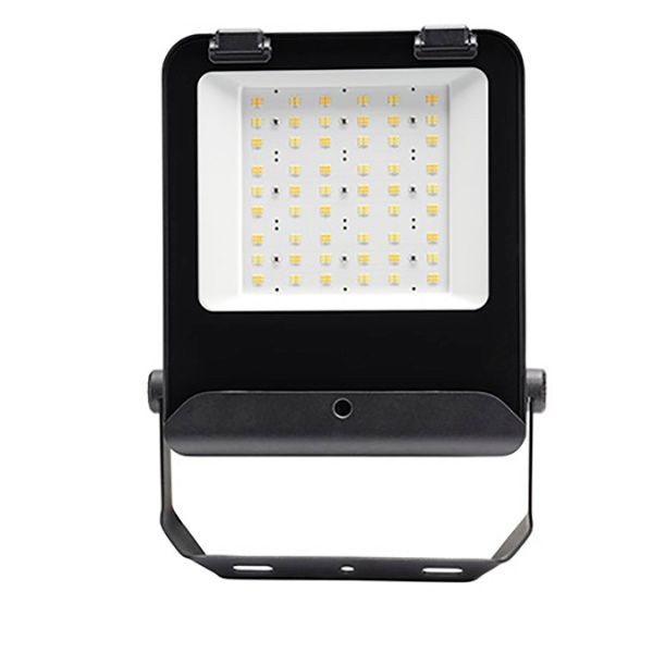 Skyline Omni 50/80/100W Wattage Switchable LED Floodlight with Photocell Switch - Asymmetric - 3CCT